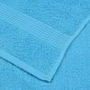 vidaXL Serviettes de bain FROGN 4pcs turquoise 100x150cm 360 g/m&sup2;