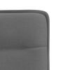 vidaXL Chaises &agrave; manger lot de 4 gris fonc&eacute; tissu