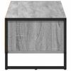 vidaXL Meuble TV Gris Sonoma 100 x 36,5 x 30,5 cm Bois d'ing&eacute;nierie