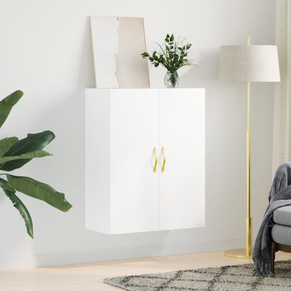 vidaXL Armoire murale blanc 69,5x34x90 cm