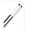 vidaXL Applique murale &eacute;tanche Acier inoxydable 60 W