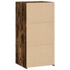 vidaXL Buffet ch&ecirc;ne fum&eacute; 45x41x93 cm bois d'ing&eacute;nierie