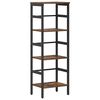 vidaXL &Eacute;tag&egrave;re Ch&ecirc;ne fum&eacute; 40 x 29,5 x 115 cm Bois d'ing&eacute;nierie