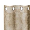 vidaXL Rideaux en velours 2 pcs Cr&egrave;me 175 x 140 cm Velours