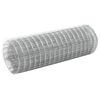 vidaXL Grillage pour voli&egrave;re acier galvanis&eacute; 10x0,5 m argent&eacute;