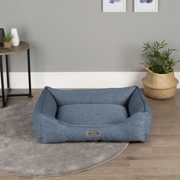 Scruffs Lit pour animaux de compagnie Manhattan Bleu denim XL
