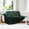 vidaXL Couverture en fausse anti-d&eacute;rapante Olite 4 pcs Vert fonc&eacute;