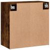 vidaXL Armoire murale ch&ecirc;ne fum&eacute; 60x31x60 cm bois d'ing&eacute;nierie