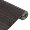 vidaXL Tapis rectangulaire marron fonc&eacute; 100x300 cm bambou