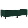 vidaXL Lit de repos sans matelas vert fonc&eacute; 90x200 cm velours