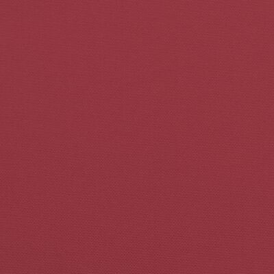 vidaXL Coussins de palette 3 pcs rouge bordeaux tissu oxford