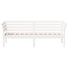 vidaXL Lit de jour sans matelas blanc 75x190 cm bois de pin massif