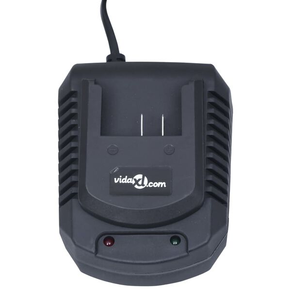 vidaXL Chargeur rapide unique de batteries Li-ion 20V