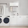vidaXL Garde-robe blanc 70x32,5x35 cm bois d'ing&eacute;nierie