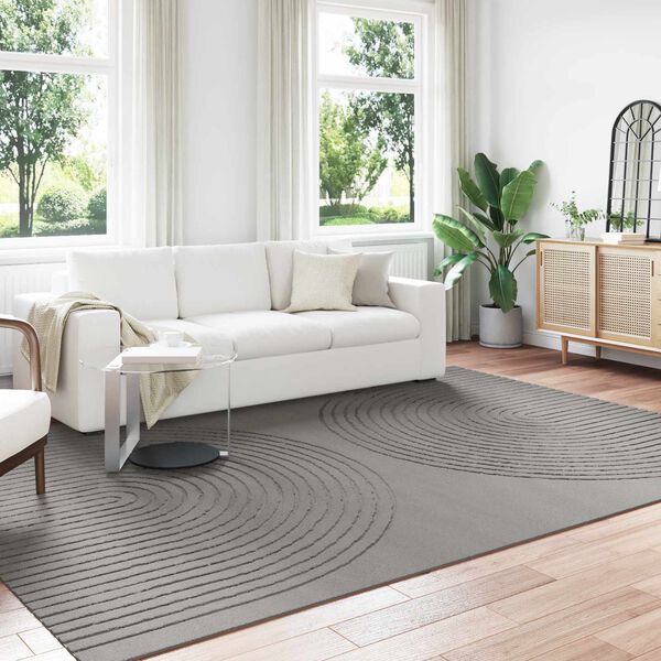 vidaXL Tapis de surface Rectangulaire Gris 280 x 200 cm