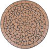 vidaXL Table de bistro Terre cuite 60 cm Mosa&iuml;que