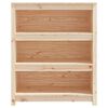 vidaXL Biblioth&egrave;que 80x35x97 cm Bois de pin massif