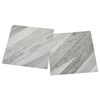vidaXL Dalles de plancher autoadh&eacute;sives 20 pcs PVC 1,86 m&sup2; gris ray&eacute;