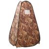 vidaXL Tente de douche escamotable Camouflage