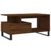 vidaXL Table basse Ch&ecirc;ne marron 90x49x45 cm Bois d'ing&eacute;nierie