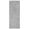 vidaXL Armoire murale gris b&eacute;ton 69,5x34x90 cm