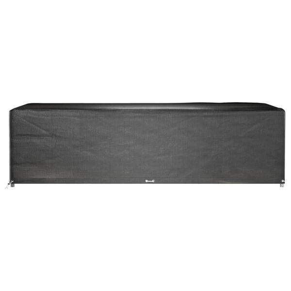 vidaXL Housses de salon de jardin 2 pcs 16 œillets rectangulaire