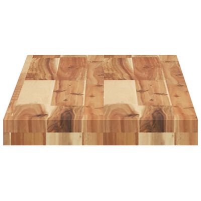 vidaXL Dessus de table 80x30x4 cm rectangulaire bois massif d'acacia