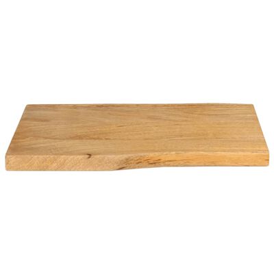 vidaXL Dessus de table 60x40x3,8 cm bord vivant bois massif manguier