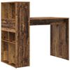 vidaXL Bureau Bois ancien 108 x 55 x 103,5 cm Bois d'ing&eacute;nierie