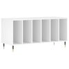 vidaXL Armoire &agrave; disques blanc 100x38x48 cm bois d'ing&eacute;nierie