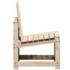 vidaXL Chaise de jardin 50,5x55x77 cm bois de pin massif