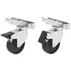 ProPlus 4 pcs Roues pour caisse de transport