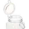 vidaXL Pots en verre avec serrure 12 pcs 1 L