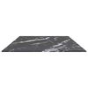 vidaXL Dessus de table noir 120x65 cm 8 mm verre tremp&eacute; design marbre