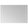 vidaXL Miroir de salle de bain &agrave; LED 60x40 cm