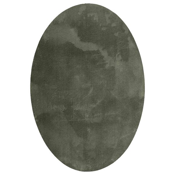 vidaXL Tapis HUARTE Vert for&ecirc;t 170 x 120 cm 100% Polyester