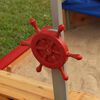 Kidkraft Bac &agrave; sable bateau de pirates ext&eacute;rieur avec auvent Bois 00128