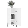 vidaXL Buffet blanc 34,5x34x90 cm bois d'ing&eacute;nierie
