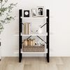 vidaXL Biblioth&egrave;que &agrave; 3 niveaux Blanc 80x30x105 cm Bois de pin massif