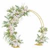 vidaXL Arche de mariage Dor&eacute; 220 x 45 x 200 cm Acier