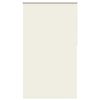 vidaXL Store enrouleur occultant blanc cass&eacute; 140x210 cm largeur tissu