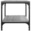 vidaXL Table basse Sonoma gris 50x50x40 cm Bois d'ing&eacute;nierie
