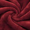 vidaXL Peignoir avec capuche Rouge Bordeaux xl Flanelle