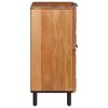 vidaXL Buffet avec stockage Finition Acacia Brun 60 x 33 x 75 cm