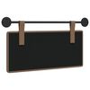 vidaXL T&ecirc;te de lit suspendue Cappuccino 100 x 55 x 5 cm Simili cuir