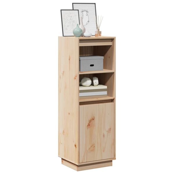 vidaXL Buffet haut 37x34x110 cm Bois massif de pin