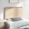 vidaXL T&ecirc;te de lit 104x6x82,5 cm Bois massif de pin