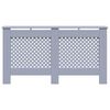 vidaXL Cache-radiateur anthracite 152x19x81,5 cm MDF