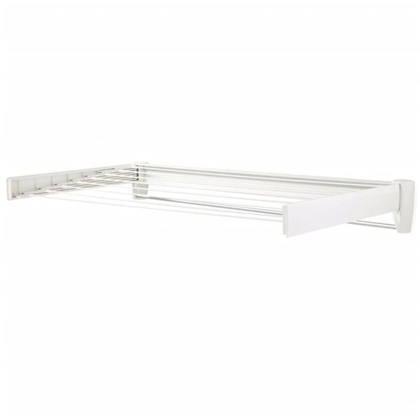 Leifheit &Eacute;tendoir mural Telegant Plus 100 blanc 83100