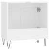 vidaXL Armoire de salle de bain blanc 58x33x60 cm bois d'ing&eacute;nierie